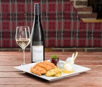 Original Viennese veal schnitzel